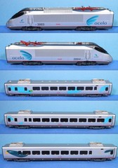 Bachmann HO Gauge DCC Amtrak Acela Train Set