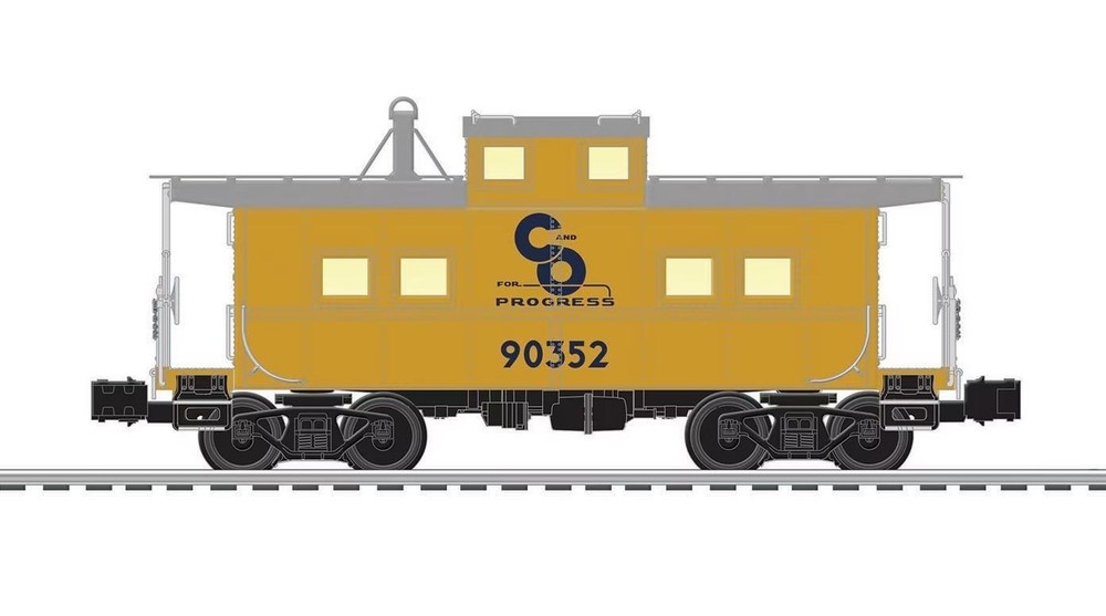 LIONEL 83360 Chesapeake & Ohio Northeast Style Caboose #90352 – NEW – NR