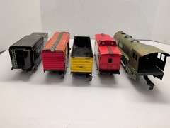 Marx 994 O Gauge Steam Loco Tender Freight Set w/ Track Transformer Og Box 10200
