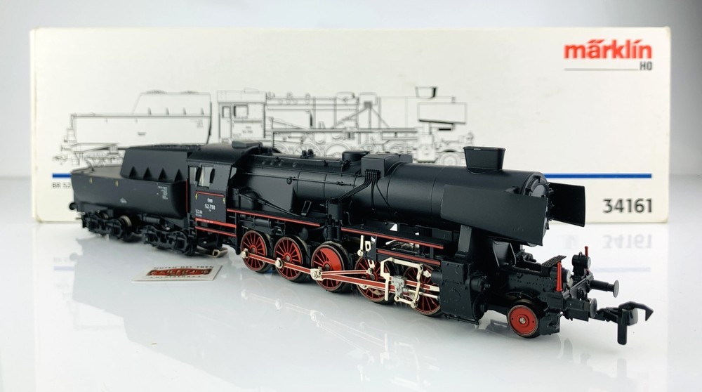 CS613 MARKLIN H0 34161 – ÖBB BR 52 798 STEAM LOCOMOTIVE – DIGITAL AC!