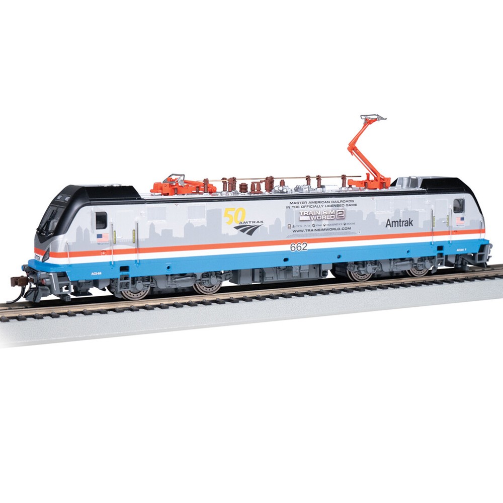 Bachmann 67409 Siemens ACS-64 AMTRAK #662 DCC Sound Locomotive HO Scale
