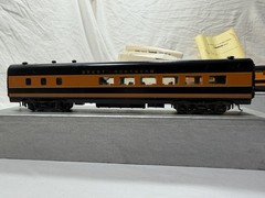 Vintage Brass Tenshodo 4-8-4 S-1 Factory Great Northern + Six Cars HO Japan 137