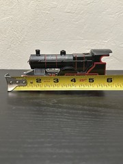 Die-Cast Locomotive Train Engine Black/Red