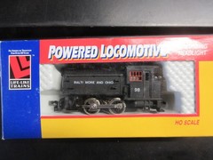 LIFE-LIKE ho BALTIMORE & OHIO DOCKSIDE LOCOMOTIVE powered #8301