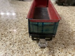 Old C.R.I.P. ROCK ISLAND 552 TIN PLATE Train Gandola Unmarked