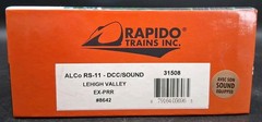 Rapido 31508 Lehigh Valley HO Gauge Locomotive 8642 RS-11 Road Switcher