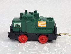 Desmond Pull Back toy train engine 102 No. 1012 SNCB C-8025 Belgina Hong Kong
