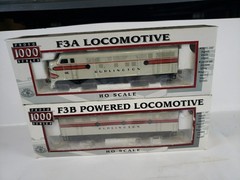 F3A F3B DCC Locomotive HO Proto 1000 Burlington CB&Q Train 120A 120B
