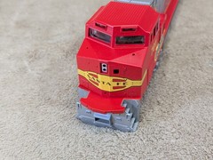 Athearn 4940 BNSF Red & Silver C44-9W Power No. 701