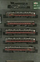Kato 10-1958 C11 171 + 14 Series “SL Fuyu-no-Shitsugen Train” 6-Car Set N Scale