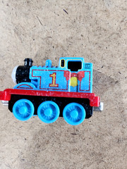Thomas The Train Tank Engine Diecast Christmas Holidays Version 2002 (MS T-7)