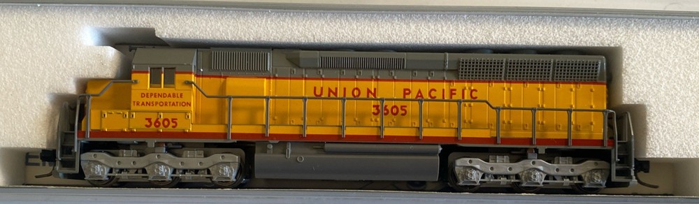 N Scale Kato DCC Equipped Union Pacific SD45 UP #3605 Locomotive MTL Couplers
