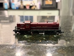 N Scale Atlas ALCO RS-3 Lehigh Valley #214 Locomotive (Beautiful Runner)