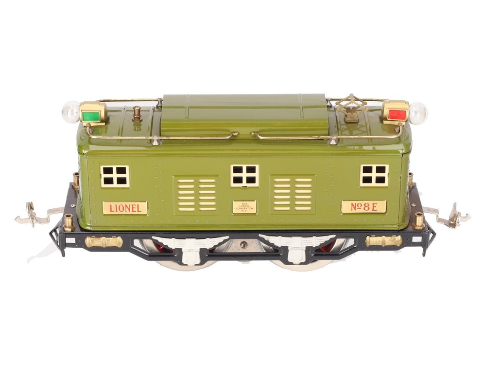 Lionel 8E Vintage Std. Gauge Olive 0-4-0 Powered Electric Locomotive -Restored
