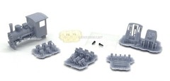HOn30/HOe Scale CMW 0-4-0 Keelung Coal Mine Steam Locomotive #3 Kit Mini Engine