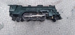 Lionel O Gauge Postwar 2037 Steam Locomotive Custom Painted