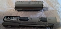 Brass HO Westside Union Pacific 4-8-4 FEF-3 Factory Paint Was A Display All Life