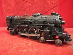o gauge Lionel 8304 engine, die cast~ tested runs and lights smokes
