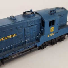 HO Mantua Tyco EMD GP18 Norfolk & Western NW #2707 CUSTOM Kitbashed TESTED KDs