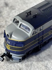Beautiful KATO Baltimore & Ohio RR F-3A Locomotive N Gauge ￼