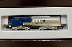 Marklin 88601 Z Scale Blue Santa Fe F7 Diesel