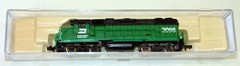 LIFE-LIKE N SCALE BN BURLINGTON NORTHERN GP38 DIESEL LOCOMOTIVE (L67)