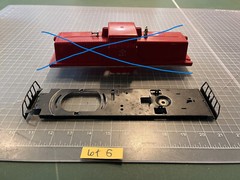 LIONEL Train 44 Ton LV 627 Diesel Switcher Locomotive CHASSIS FRAME PART LOT G