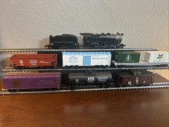 WEAVER Masonic Train Set PRR Diecast 0-8-0 Steam Locomotive #414 – C8