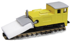 N Scale Tsugawa Yoko Track Cleaning Car w/Cleaning Sponges NIB Diesel Engine