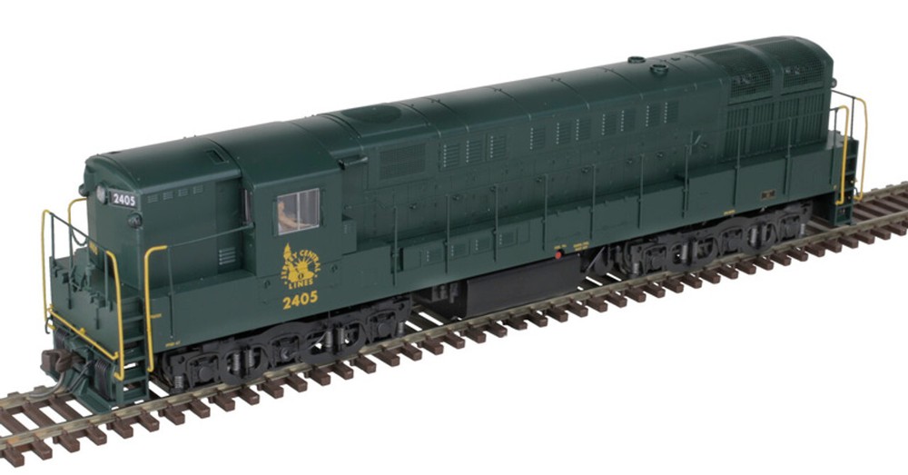 Atlas HO FM H-24-66 Trainmaster Central Rail Road of New Jersey CNJ #24 10004111