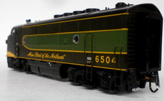 BROADWAY LIMITED HO Scale Paragon4 DCC Ready F-3-A #6504 NORTHERN PACIFIC