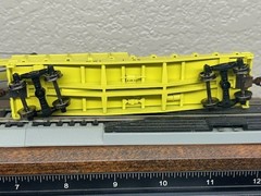 CHICAGO & NORTH WESTERN / 200 ton ROTATING HD WRECK CRANE w/TENDER HO SCALE NEW
