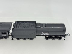 HO Mehano M646 Boston & Maine 4-8-2 Mountain Steam Locomotive B&M #4112