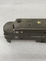 KMT Kusan Auburn 2716, O, 2 Rail, US Army Alco Diesel Locomotive Cab Only Nice