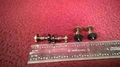 #1 HO LINDSAY ALCO FA DIESEL LOCOMOTIVE – 4 WHEEL SETS – GOOD GEARS