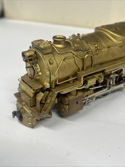 Ho Scale brass engine & caboose- Pennsylvania J-1 2-10-4 Westside Model Company