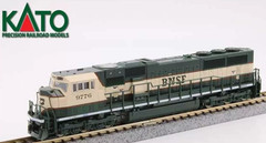 KATO 1766313 N SCALE EMD SD70MAC BNSF 9799 Cab Headlight DC, DCC READY 176-6313