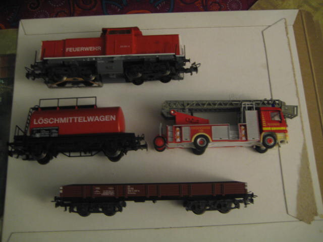 Marklin H0 29751 Fire Fighting BR 212 Diesel Locomotive + Rolling Stock – LN