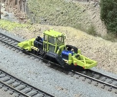 N Scale Maintenance Of Way MOW Ballast Spreader Custom Built Super Detailed