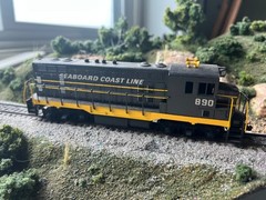 One of a kind Custom HO ATHEARN Fantasy CF-7 SEABOARD COAST LINE SCL #890 DUMMY
