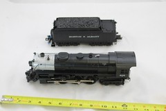 O-Gauge – K-Line – 4-6-4 -B&A Semi-Scale Hudson Engine and Tender – K3209-0605S