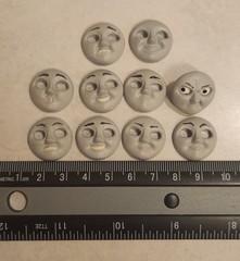 Thomas Tank Friends RYAN Custom 3D Print Faces OO HO Bachmann TrackMaster Wooden