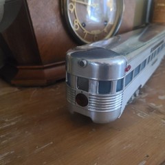 VINTAGE American Model Toys Santa Fe Indian ArrowPassenger Car O Train