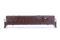 HO Athearn Undecorated Brown FM H-24-66 Trainmaster Shell +Handrails Dmgd Ftbrd