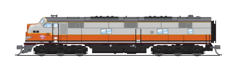 Broadway Limited 8767 N MILW EMD E7A Diesel Locomotive Sound/DC/DCC #17A