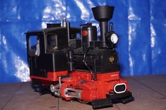 LGB Stainz Digital 20212 G-Scale Steam Locomotive with Sound, Black