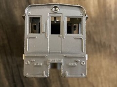 Athearn #46 Silver/Red Hustler Diesel Switcher Engine Locomotive Shell, HO Scale