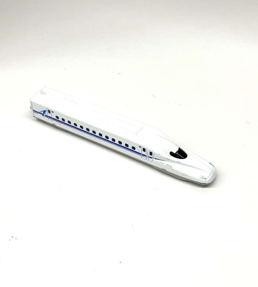 Shinkansen N700A Bullet Train Model Lead Car JR White Blue Diecast Metal