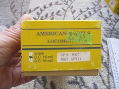 Amer Models MKT GP-9 Diesel 107 (8/9/25) DC Hirail