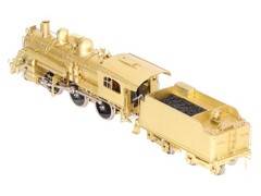 Pacific Fast Mail HO BRASS B&M B-15 2-6-0 Steam Locomotive & Tender -Unpainted